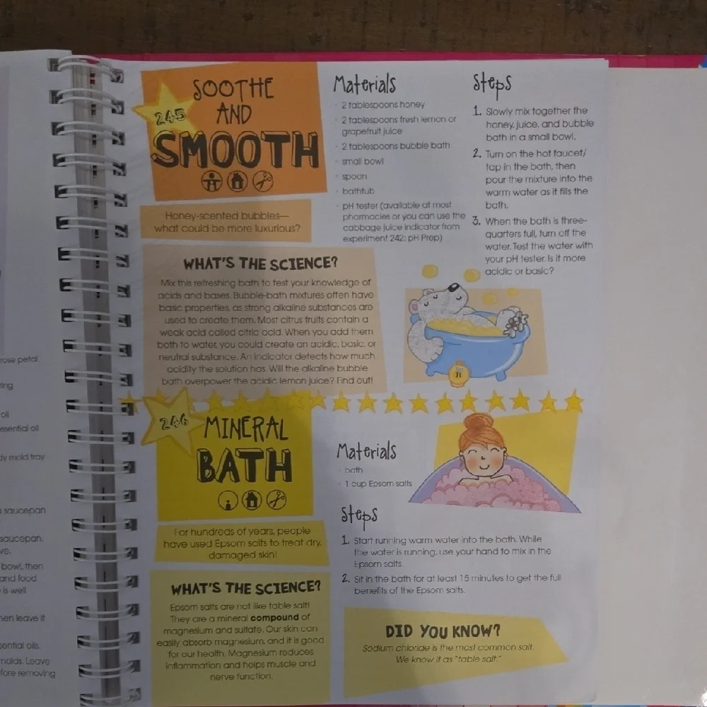 Funky Science Experiment Project Book For Kids. Over 280 Experiments. Ages 6-12